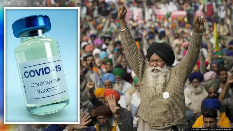 Farmers' Union demands government to COVID vaccination centres at protest sites farmers