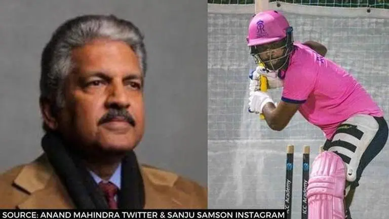 Dream11 IPL 2020: Rajasthan give witty reply to Anand Mahindra on Sanju Samson diet query Dream11 IPL 2020