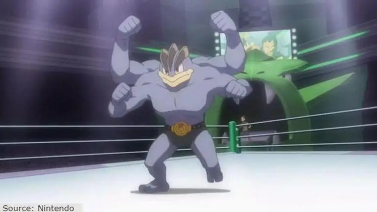 Pokemon Go machamp's best moveset: What are the best move combos of Machamp? Image Source: Nintendo