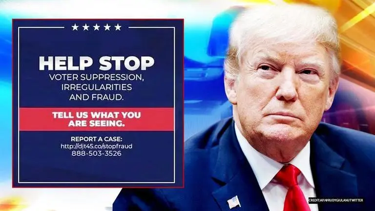 Trump's campaign shuts down 'voter fraud' hotline after it gets flooded with prank calls Trump