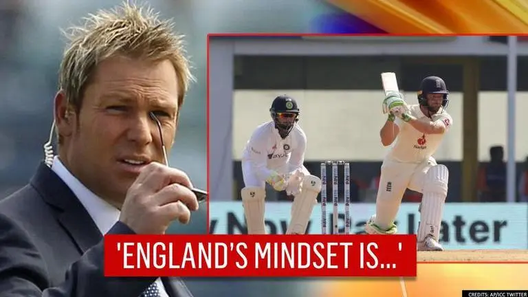 Shane Warne furious at England's approach in second innings of Chennai Test match Shane Warne