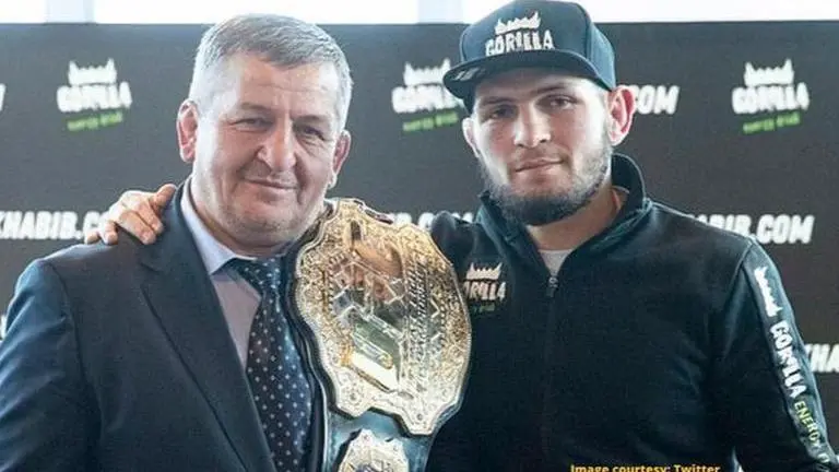 Khabib Nurmagomedov's father transferred to a new hospital after suffering heart problems khabib nurmagomedov