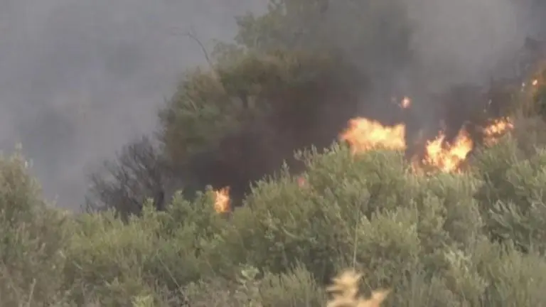 Wildfires across Algeria kill 25 people, including 10 soldiers battling the flames Algeria wildifre