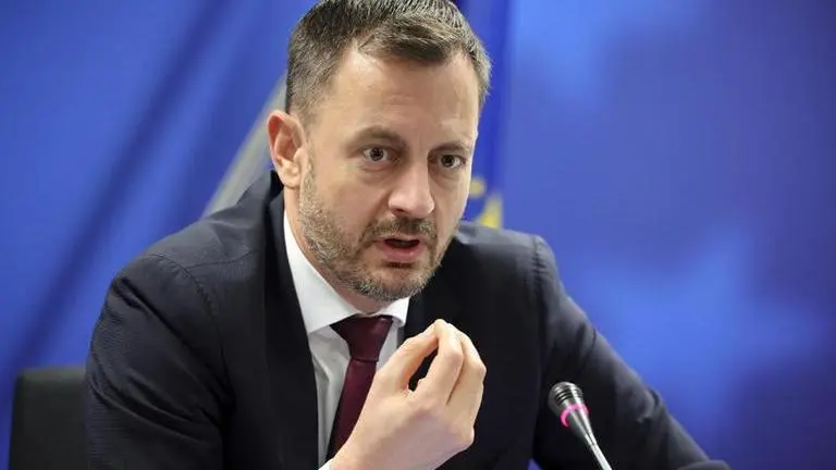 Slovak government faces parliamentary no confidence vote Slovakia Prime Minister Eduard Heger