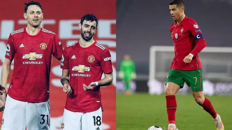 Man Utd midfielder Matic TROLLS Cristiano Ronaldo, Bruno Fernandes over controversy man utd