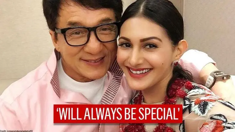Amyra Dastur shares pic with 'world's greatest idol' Jackie Chan as Kun Fu Yoga turns four