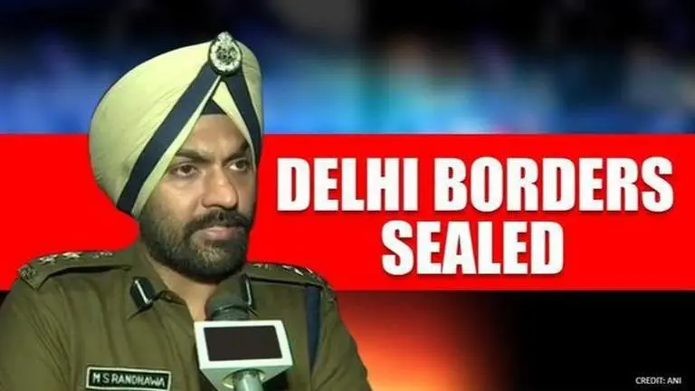 'Inter-state borders to be completely sealed, except for essential goods': Delhi police Delhi