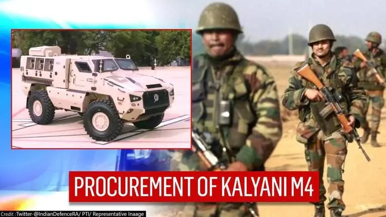 Indian Army orders Kalyani M4 vehicles worth Rs 178 Cr, Bharat Forge inks deal Indian Army