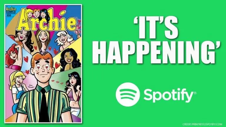 Archie Comics announces exclusive deal with Spotify including content for older age Archie Comics