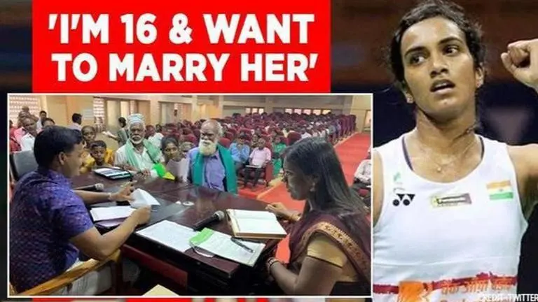 Tamil Nadu: 70 YO man files petition; says he wants to marry PV Sindhu Tamil Nadu