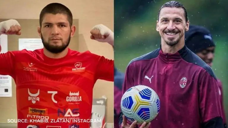 Khabib Nurmagomedov reveals voice message received from Zlatan Ibrahimovic before UFC 254 Khabib Nurmagomedov