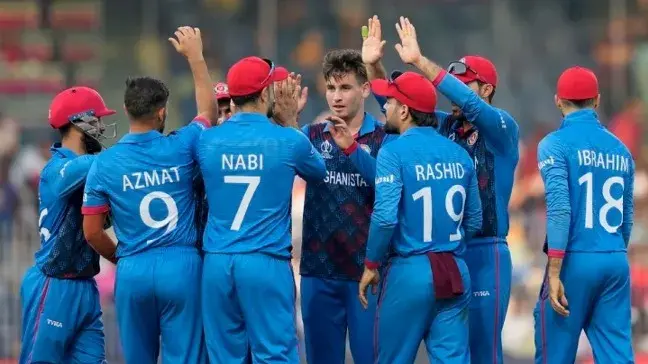 Afghanistan team in action