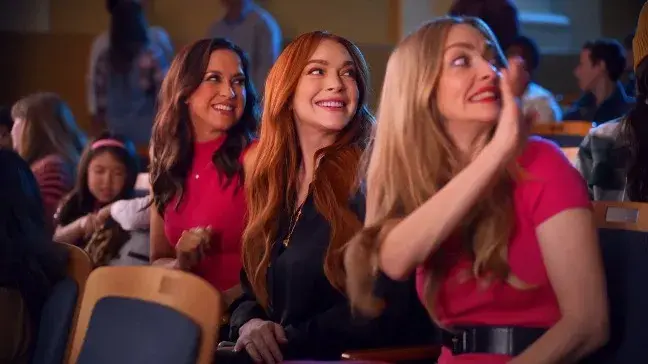 Lindsay Lohan, Amanda Seyfried, Lacey Chabert reprise Mean Girl roles, recreate iconic scene | Watch The Mean Girls cast
