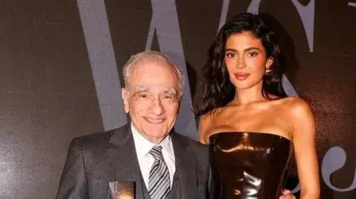 Martin Scorsese and Kylie Jenner