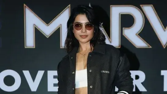Samantha Ruth Prabhu attends The Marvels event amid career break Samantha Ruth Prabhu