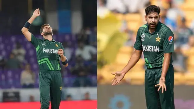 Pakistani pacers Haris Rauf and Shaheen Afridi