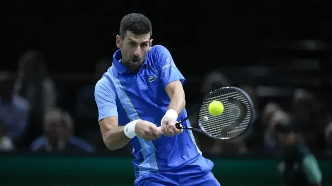 Novak Djokovic downs Grigor Dimitrov in straight sets for record-extending 7th Paris Masters Novak Djokovic wins record-extending 7th title at Paris Masters