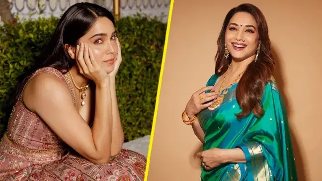 Sharvari Wagh recalls the time when she asked for a selfie to Madhuri Dixit: I was shivering... Sharvari Wagh and Madhuri Dixit
