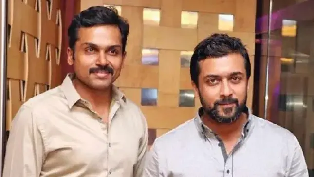 Karthi and Suriya