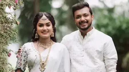 Haritha G Nair ties the knot with Drishyam 2 editor Vinayak VS: Bestfriends to soulmates Haritha G Nair, Vinayak VS