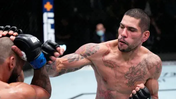 Alex Pereira during UFC fight
