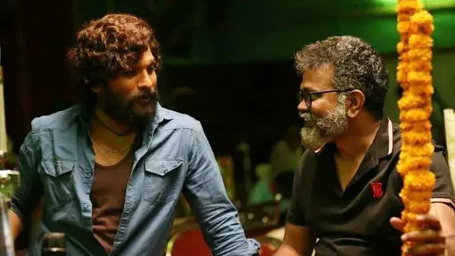 Pushpa 2: Allu Arjun, director Sukumar resume shooting Hyderabad, BTS photo goes viral Allu Arjun, Sukumar