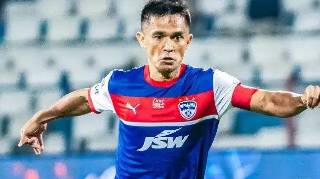 Indian Footballer Sunil Chhetri