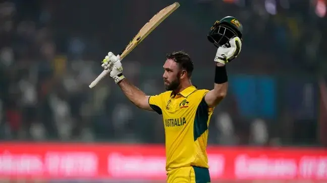 Glenn Maxwell's hundred carries Australia to five-wicket win over India Australian batter Glenn Maxwell