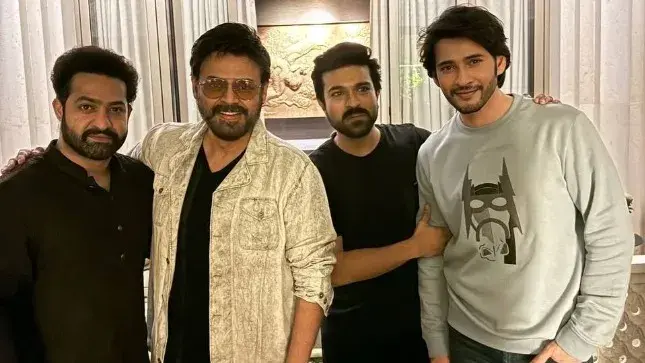 Mahesh Babu-Namrata, Venkatesh Daggubati, Jr NTR attend Ram Charan-Upasana's Diwali bash | Photos Jr NTR