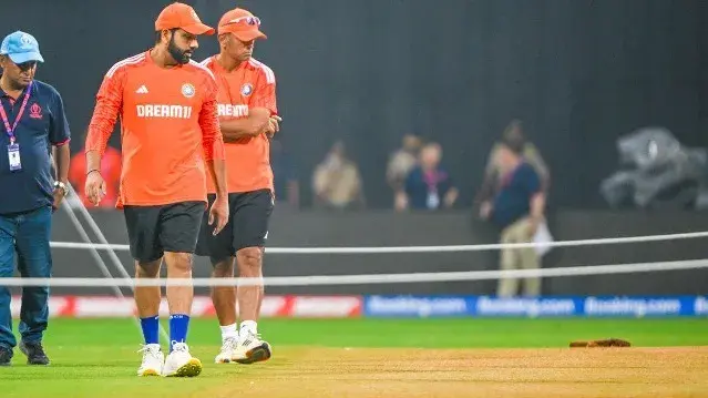 Rahul Dravid highlights why South Africa is 'tough country' to play Test cricket Rahul Dravid and Rohit Sharma inspecting pitch