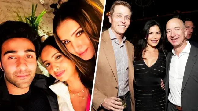 Celebrity love triangles