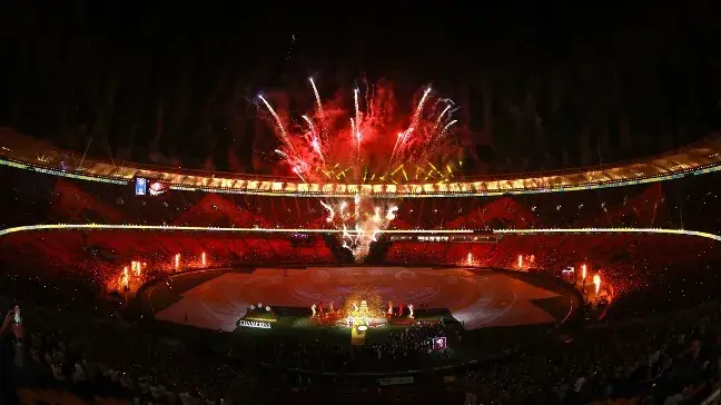 Narendra Modi Stadium during IPL 2023 closing ceremony