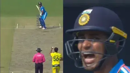 Shubman Gill dismissed cheaply during World Cup final between IND vs AUS - WATCH Shubman Gill plays a nothing shot to get out vs Australia
