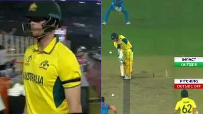 Steve Smith's brain fade moment during IND vs AUS ODI World Cup final is shocking - WATCH Steve Smith brain faded during IND vs AUS match