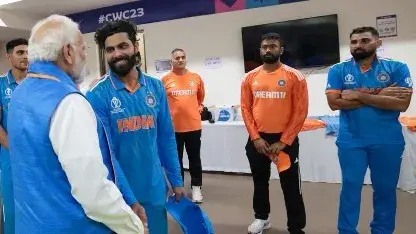 'You motivated us': Ravindra Jadeja reveals PM Modi's heartwarming gesture after World Cup loss Ravindra Jadeja and PM Narendra Modi