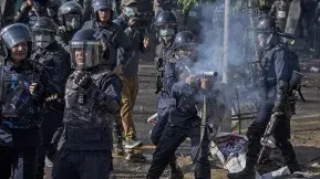 Pro-Monarchy Protest Turns Violent in Nepal; Indian National Among Nine Arrested for Looting