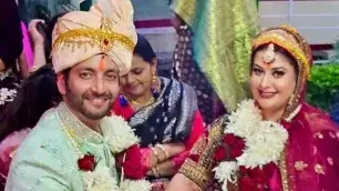 Vineet Raina gets married for second time, shares first photos from wedding with wife Apeksha Vineet Raina wedding
