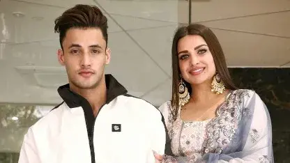 Himanshi Khurana and Asim Riaz