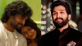 Allu Arjun calls Hi Nanna 'sweet, warm and heart-touching film’, Nani reacts Allu Arjun Hi Nanna