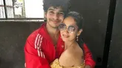 Mira Rajput hugs 'sporty Santa' Ishaan Khattar ahead of Christmas, says 'chota baby is back' Mira Rajput shares photo of Ishaan Khatter