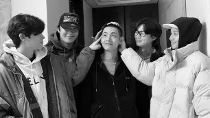 Wooga squad bids emotional farewell to BTS V as he begins military service: Take care youngest one BTS V