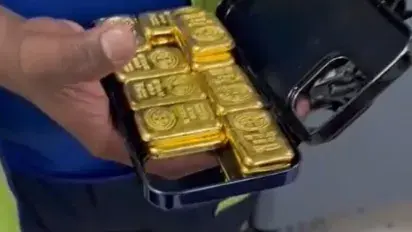 दिल्ली हवाई अड्डे पर एक यात्री के पास से 29 लाख रुपये का सोना बरामद Gold Seized