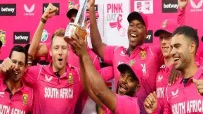 The Pink Revolution: Unveiling the Meaning Behind South Africa's Pink ODI Jersey South Arica Pink ODI Jersey