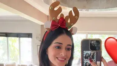 Ananya Panday shares glimpses of her first Christmas celebrations at her newly bought home Ananya Panday