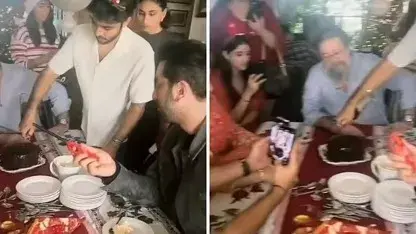 Ranbir's Christmas cake