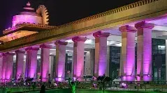 Food Plaza 4 Escalators 6 Lifts AC Waiting Room Ayodhya Dham Junction is like 5 star hotel