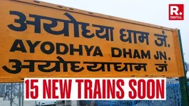 Ayodhya: 15 new trains to begin from Ayodhya Dham Junction | Details here AYODHYA TRAINS