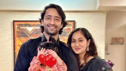 Shaheer Sheikh's wife shares first glimpse of younger daughter Kudrat ...