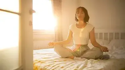 Hip opener to Happy Baby: Lazy-girl Yoga poses you can do from the comfort of your bed Yoga