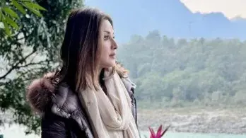 Sonali Bendre kickstarts 2024 by offering prayers at Neelkanth Mahadev in Haridwar Sonali Bendre